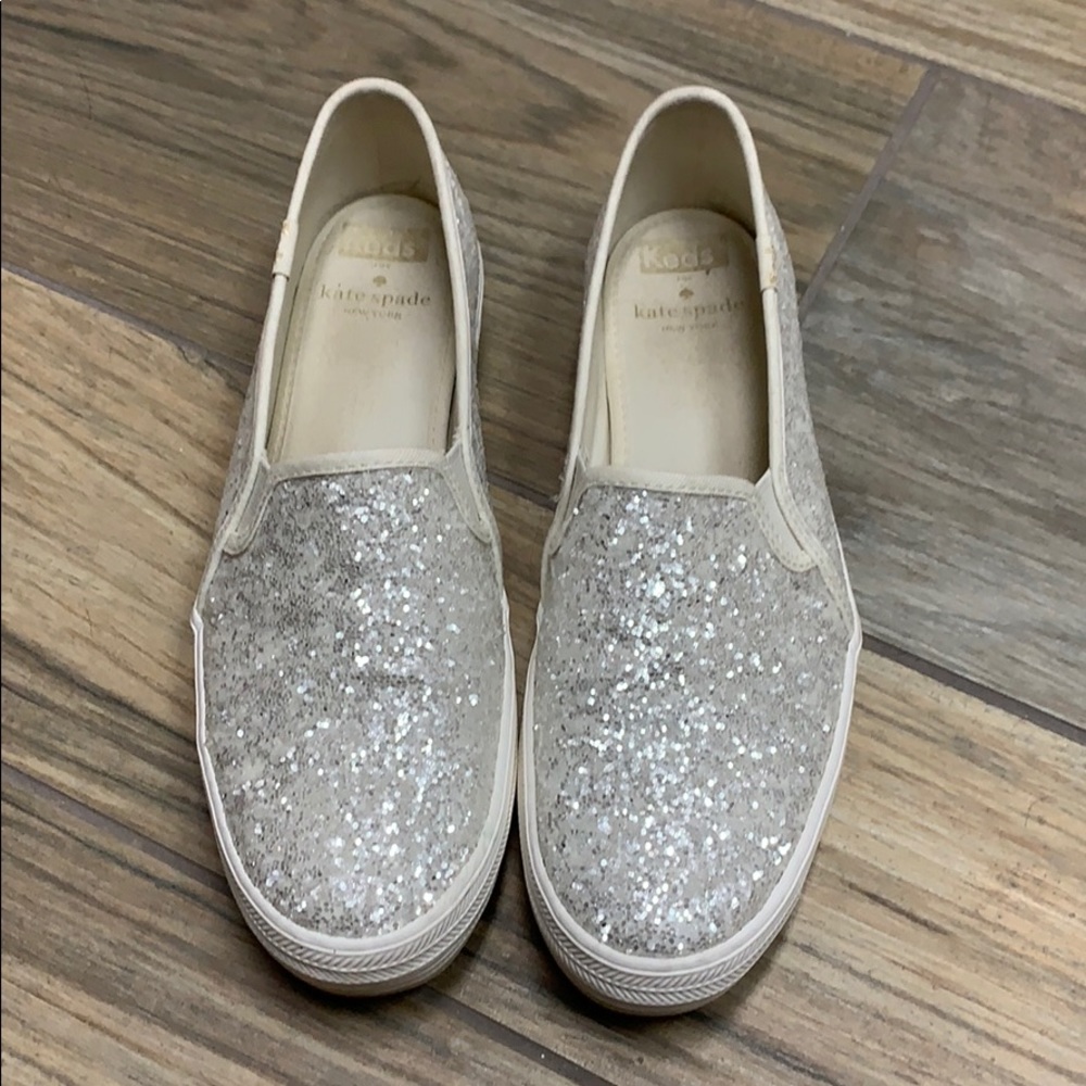 Kate Spade Keds sparkle sneakers